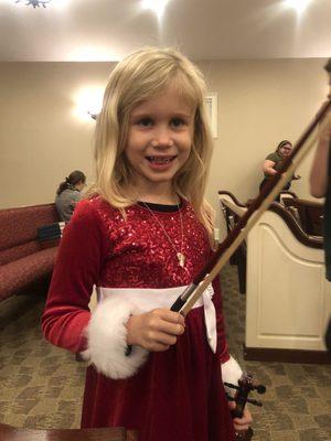 Scarlett's Violin recital