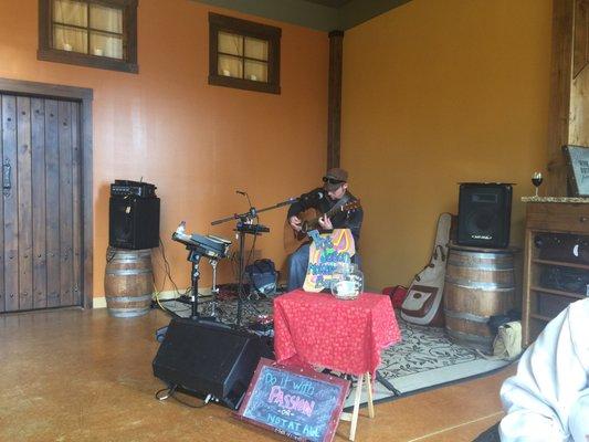 Live music on Saturdays!!