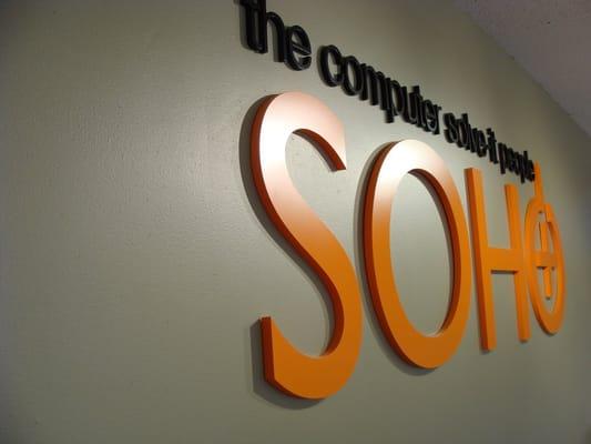 SOHO PLUS - The computer solve-it people.