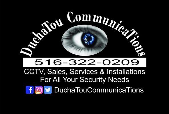 DuchaTou CommunicaTions business card