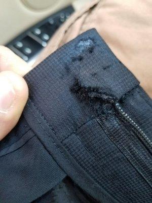 This is the quality workmanship they provide... horrible.