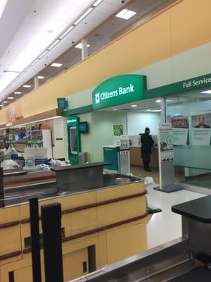 Dedham Citizens Bank -- Stop&Shop : 160 Providence Highway, Dedham Storefront