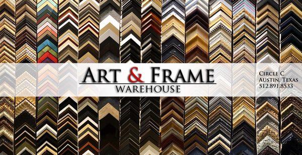 Custom framing and custom printing, in house!