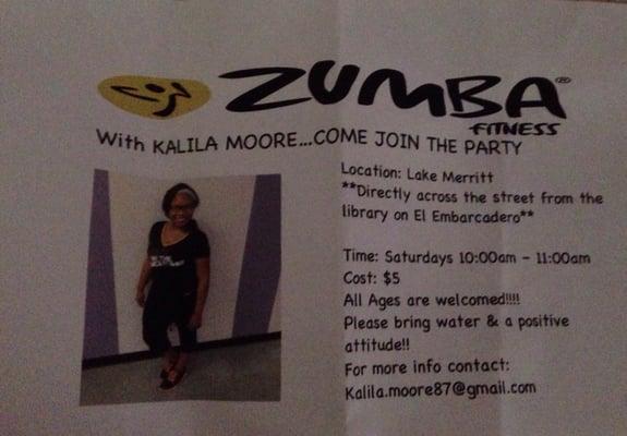 Zumba With Kalila Moore