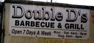 Sign outside. Not much else to identify the place