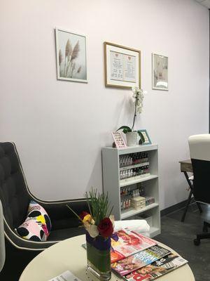 Come and relax and get your service done with Polished Studio