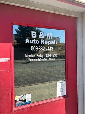 B and M Auto Repair