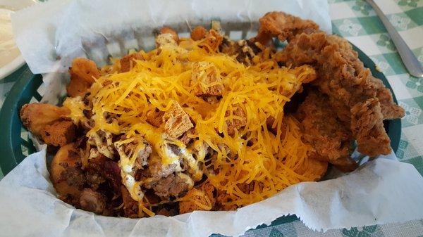 This was a special when I went to the Bayou Bakery. It's always delicious here.