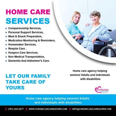 Chronicles Caregivers