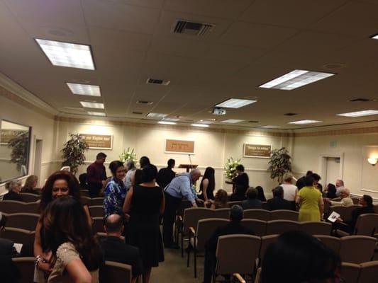 Kingdom Hall of Jehovah's Witnesses.....Carmen Barela Memorial....01/18/2014