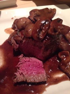 Fillet mignon- medium rare