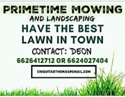 PrimeTime Mowing & Landscaping