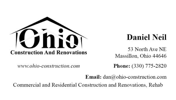 Ohio Construction and Renovations
