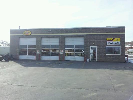 Classic Lube in Roosevelt, UT on Highway 40 next to Stewarts Market, Family Dollar and Echo Drive Inn