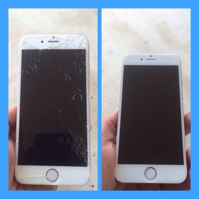 Before and after.....