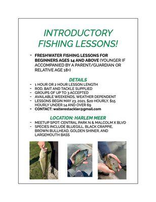 Central Park Fishing Lessons