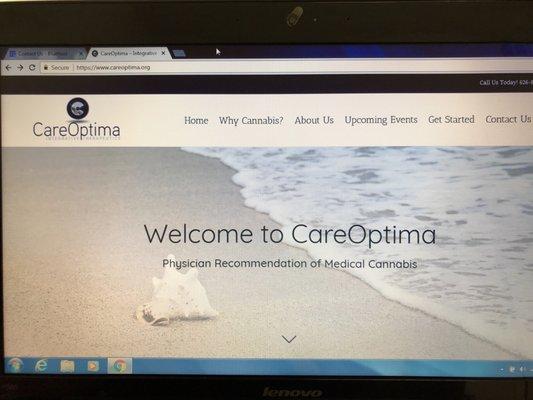 CareOptima Website