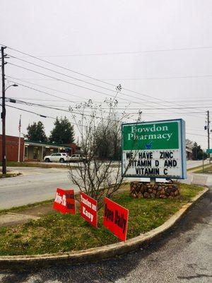 Exterior sign