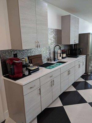 Our kitchen for beverages.