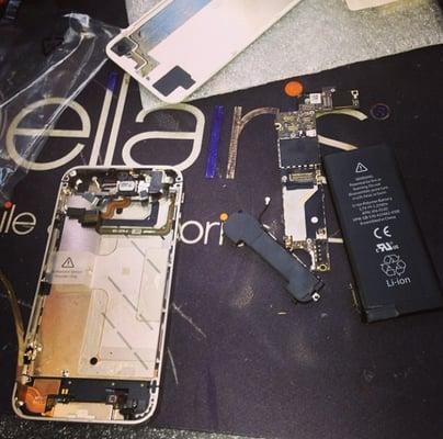 Broken screen not a problem...we can fix it while you shop