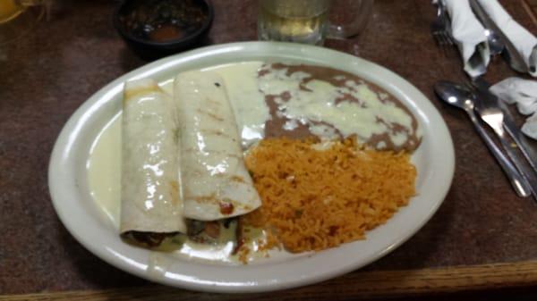 Burrito Diablo!! Unbelievable! ! Very good---- and hot!!