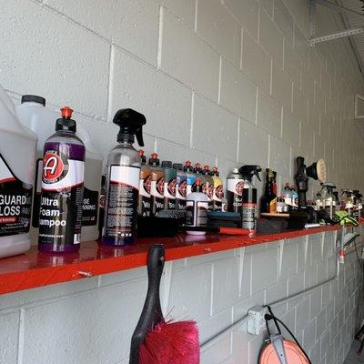 Adam's polishes products