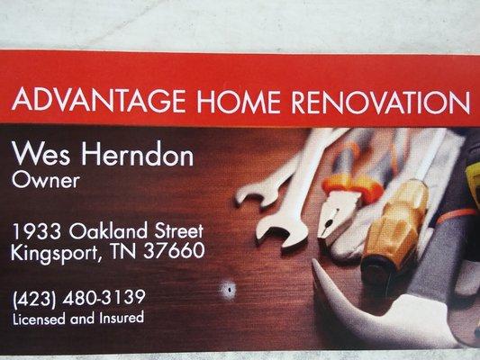 Contracting and Handyman Services