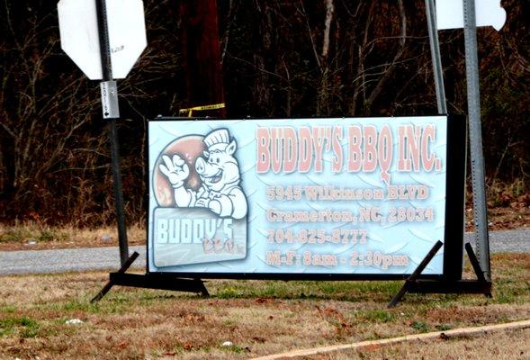 Sign needs a touch up