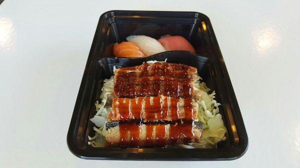 The Unagi-Don was very good! Pretty decent price as well and generally filling!