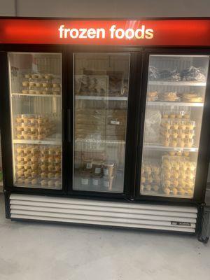 Plenty of pre-made cakes