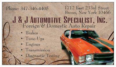 J & J Automotive Specialist