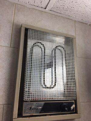 State of the art heating.