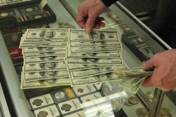 We won't pay you with a check or card.