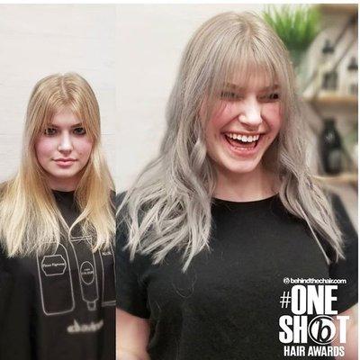 Leigh Behind the Chair