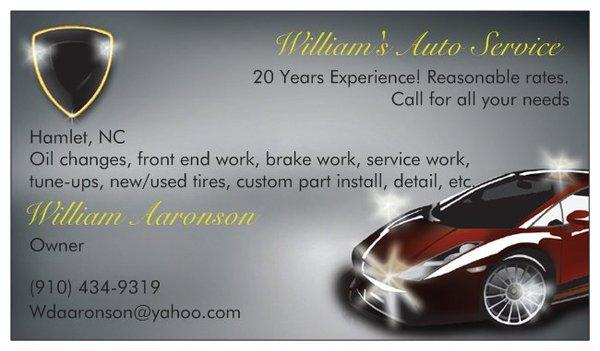 William's Auto Service