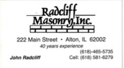 Radcliff Masonry
