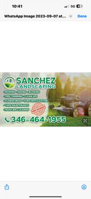 Sanchez Landscaping