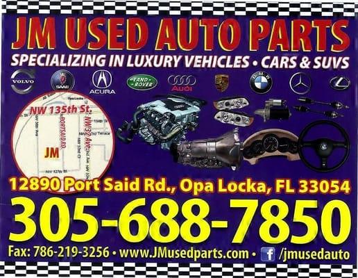 Jm Used Auto Parts