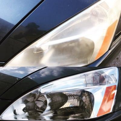 Headlight Restoration in the galleria March 4, 2016