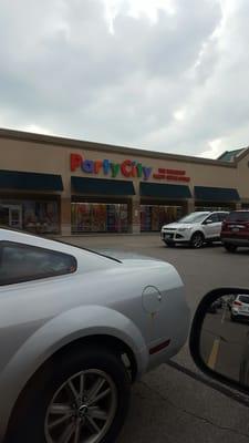 Located in the same Plaza as target