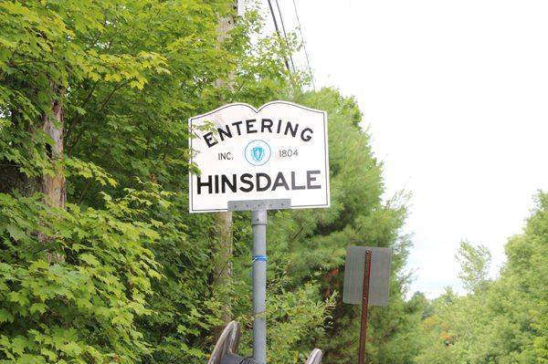 Entering Hinsdale from Peru.