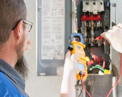 Open the panel access door look to see if there are any tripped breakers.