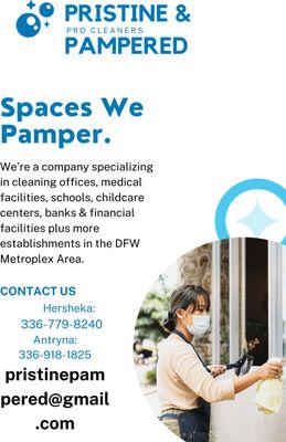 Pristine & Pampered Cleaning