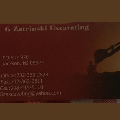 G Zatrinski Excavating