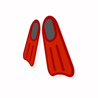 Red Flippers
