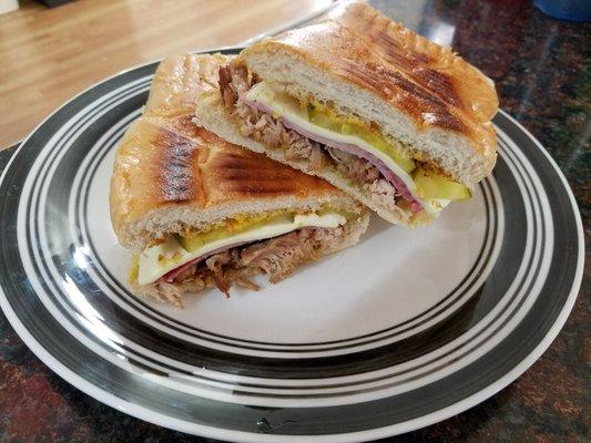 New addition to the menu, sandwich cubano....delicious
