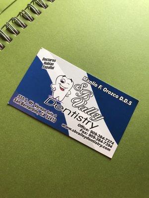 Their business card !!