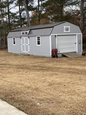 The "hold-it-all" shed.