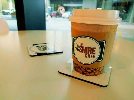 Tried The Shire. I dig the little chill area in the back.