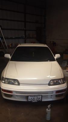Shop owner friend's Rhd Crx